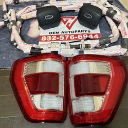 2022 2023 2025 Ford F-150 F-250 Driver left And passenger right led tailights with roof curtains set