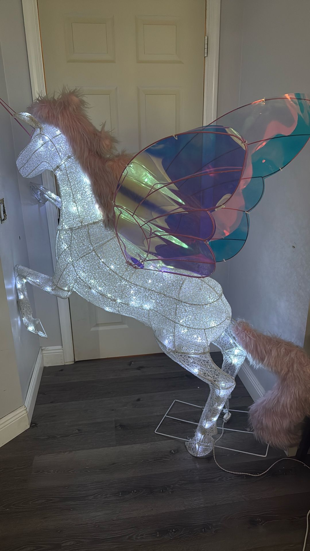 Majestic Light Up Christmas Unicorn - One Of A Kind 