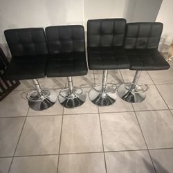 Bar Stools Set Of 4