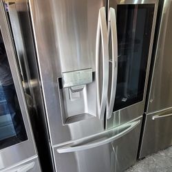 LG Instaview Stainless Steel French Door Refrigerator 