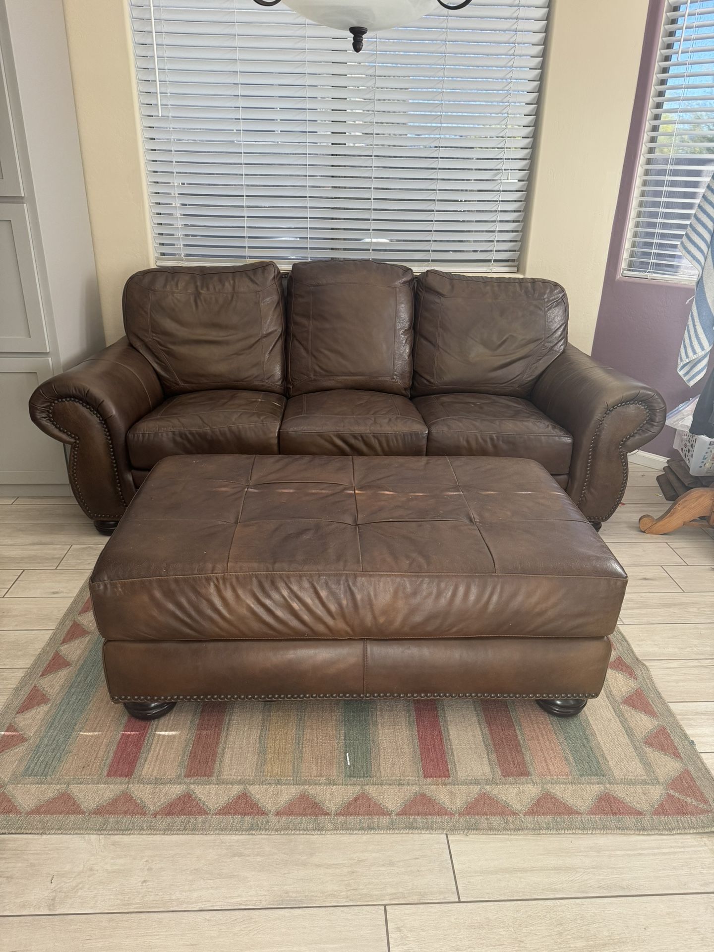 Couch, ottoman And chair