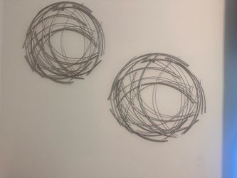 Wire abstract wall art