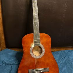 Guitar (brand New Strings) + Guitar Stance 