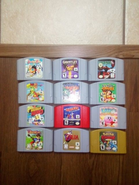 Selling Nintendo 64 Games