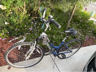 Blue bike