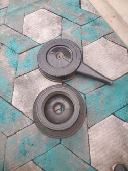 Chevy v8 2 barrel air cleaner original 60s model Chevy Impala