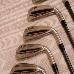 Titleist AP1 Tungsten Irons Set 4 Thru WEDGE Golf Clubs Set 75-r Shafts (7)