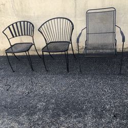 Wrought Iron Chairs 