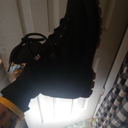 All Black Timberland Boots Real 9