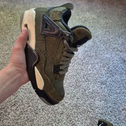 Jordan 4 Craft  Medium Olive Gs