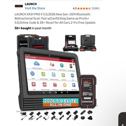 LAUNCH X431 PRO V 5.0  , 2025