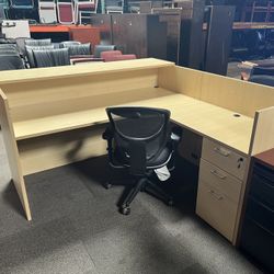 L Shaped Reception Desk 