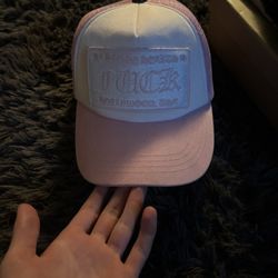 Pink Chrome Hat 