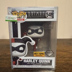 Funko Pop! Harley Quinn #546 Diamond Hot Topic Exclusive