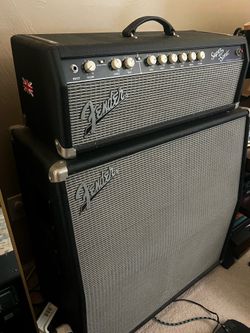 Fender Super Sonic 60 with 4x12 Cab