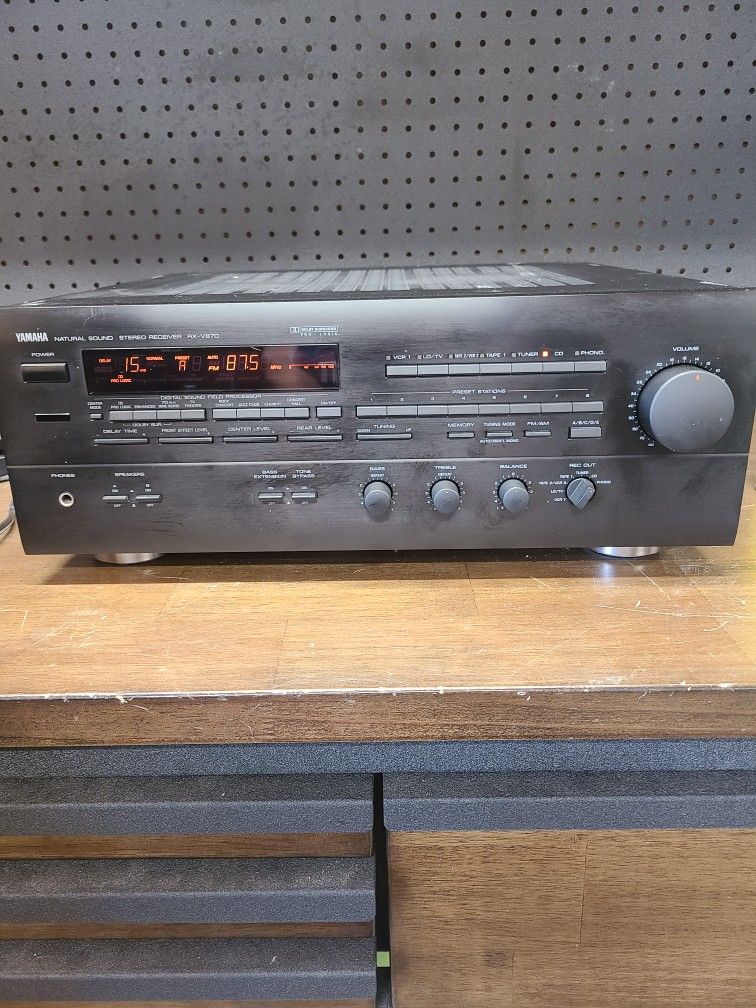 Vintage Yamaha RX-V870 AV Receiver Made In Japan