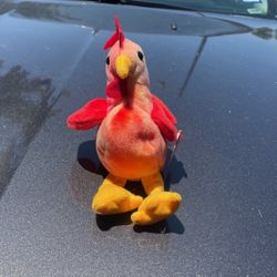 Doodle Rooster Beanie Animal 