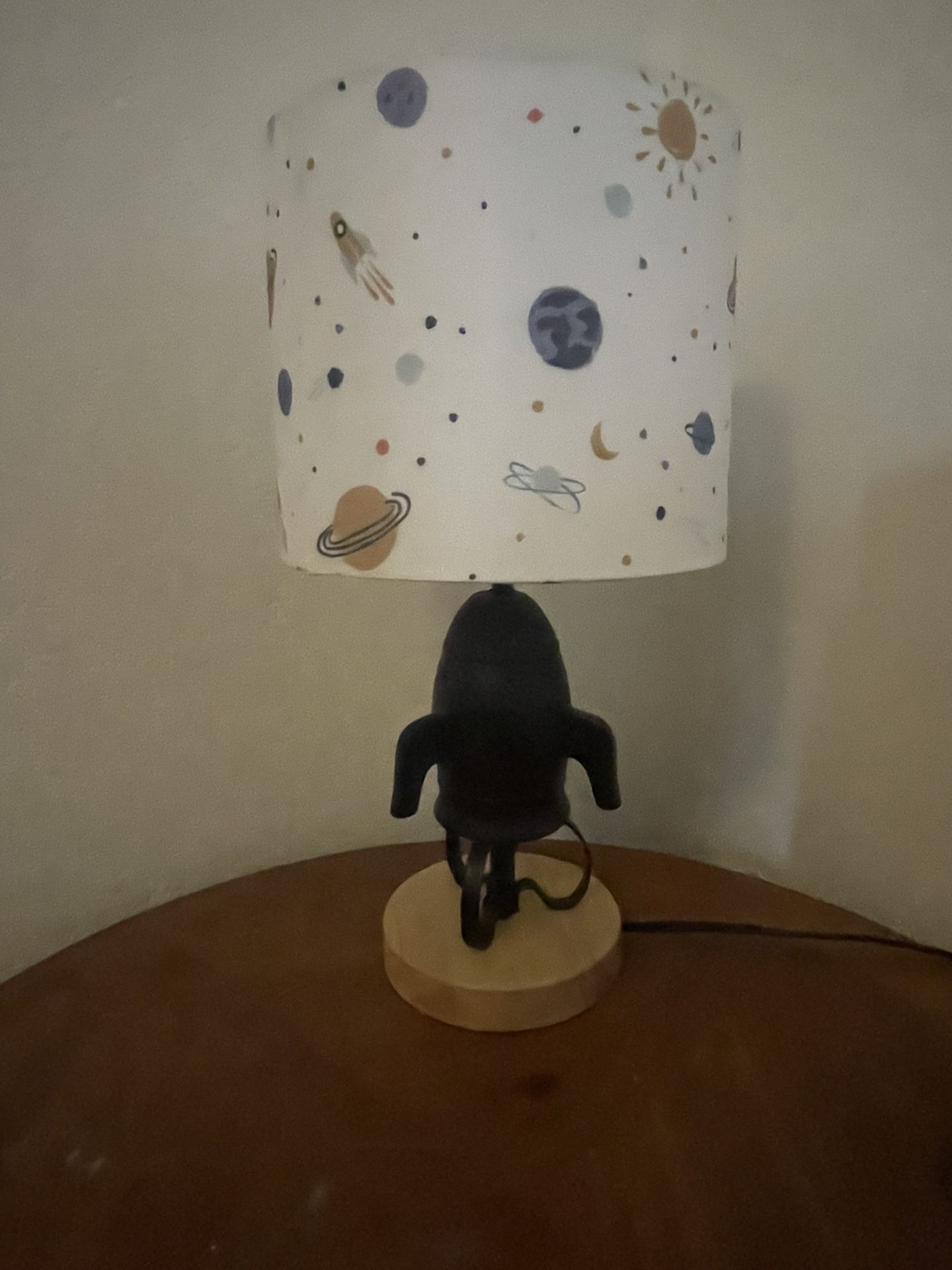 Rocket Ship Lamp