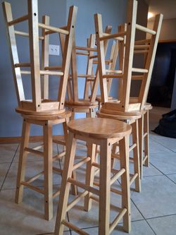 Wooden Stools x11