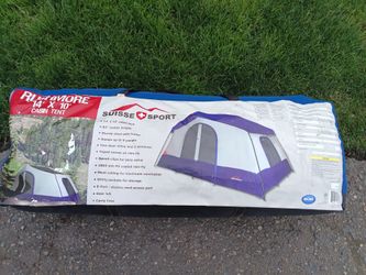 Like new 8 person camping tent