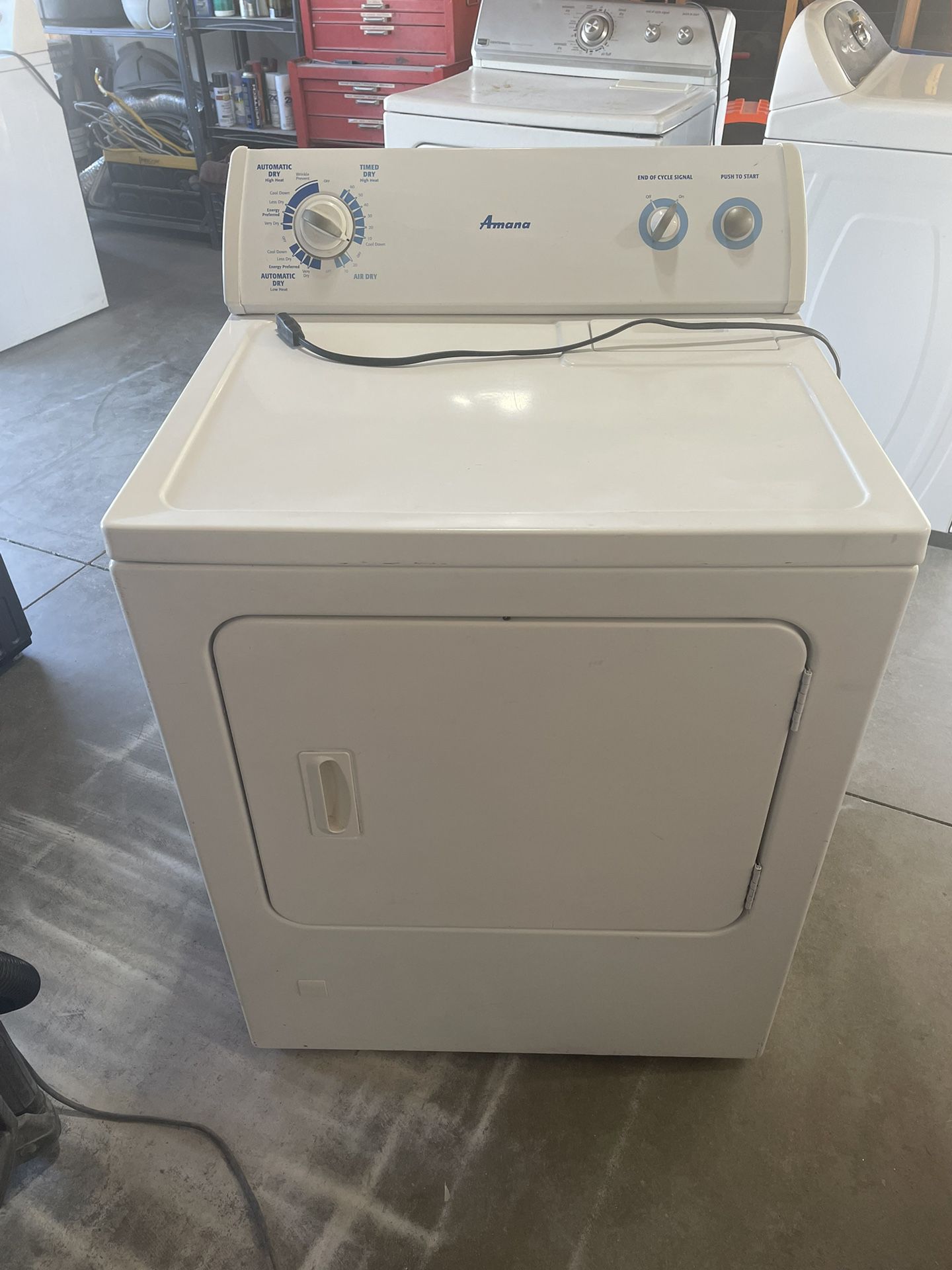 Gas Dryer/Secadora De Gas