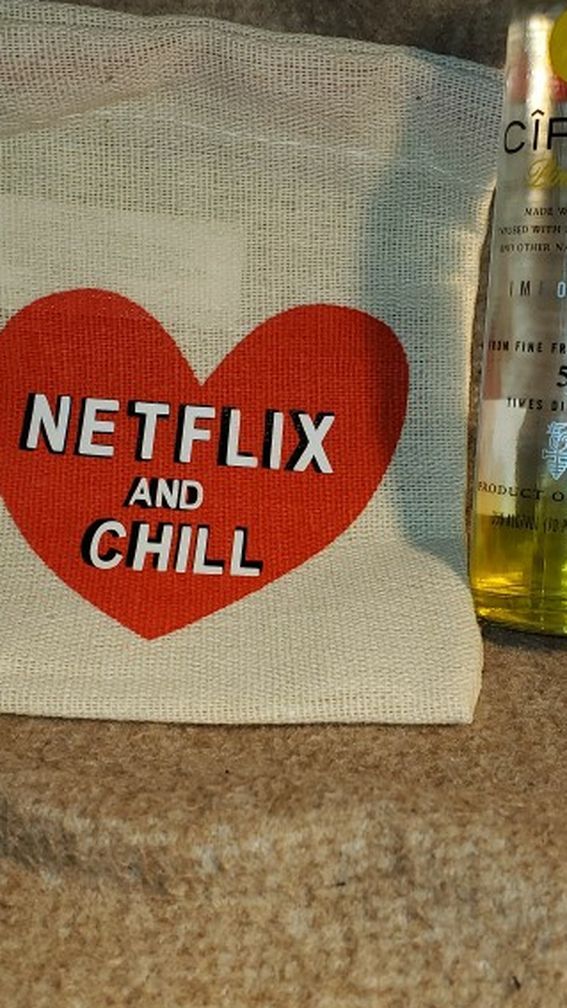 Valentine Mini Burlap Bag