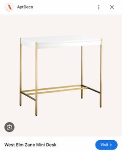 West Elm Zane Mini Desk