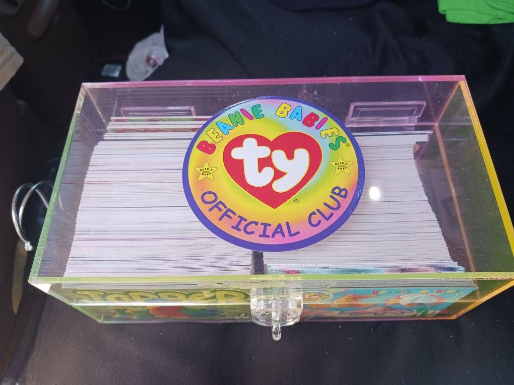 1999 2nd EDITION SERIES III TY BEANIE BABIES OFFICIAL CLUB CARDS(372 CARDS & COLLECTOR CASE)