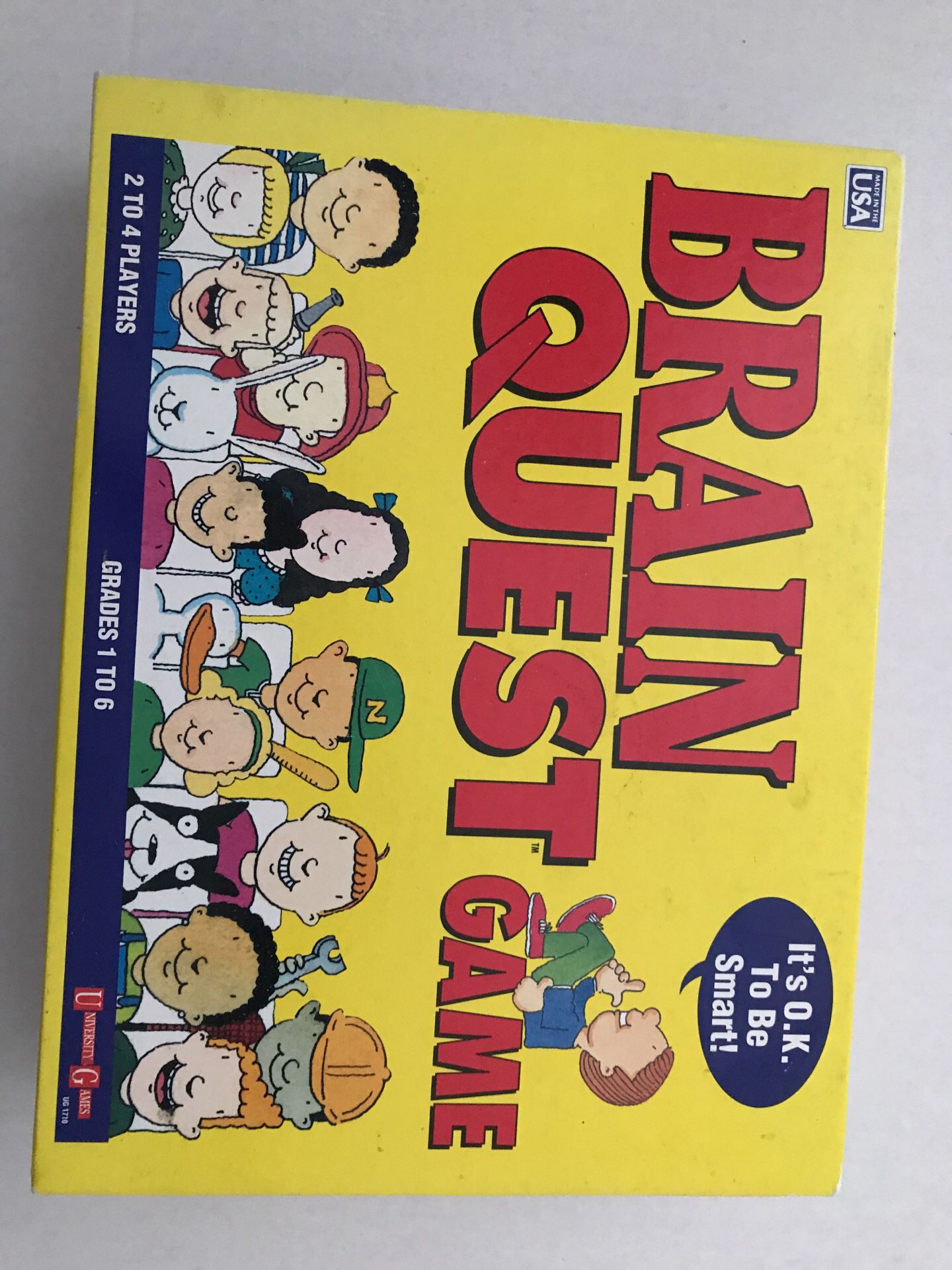 Brain Quest Game grades 1-6(2-4 players) ages 6-12