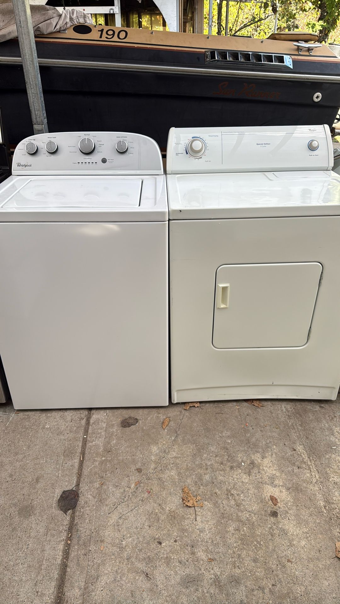 Washer And Dryer Whirlpool 