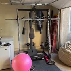 Power Cage with Bench