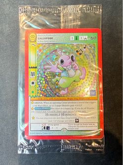 MetaZoo Callopode Walmart Promo Card W Stamp LP10 Sealed Holographic NM/Mint
