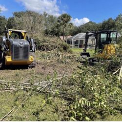 Drive ways  Forestry mulching  Land clearing  Bush hogging and Dirt moving  Finish Grade and Building Pad 