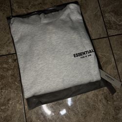 Essentials Light Oat Hoodie 