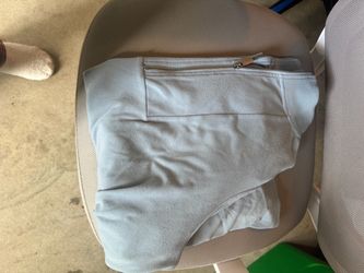 Light Blue Zip Pocket Shorts