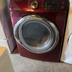 Electric dryer, steam, dry clean option comfort accident