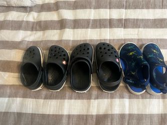 Kids Crocs Clogs and Carter's Shoes Bundle