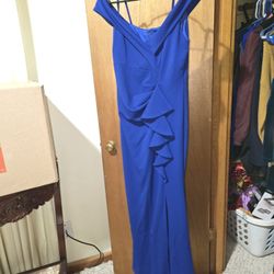 Royal Blue Dress