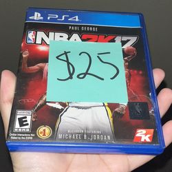 PlayStation 4 5 Video Game PS4 PS5 NBA 2K17 Basketball