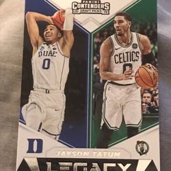 2019-20 Panini Contenders Draft Picks Basketball Legacy #25 Jayson Tatum