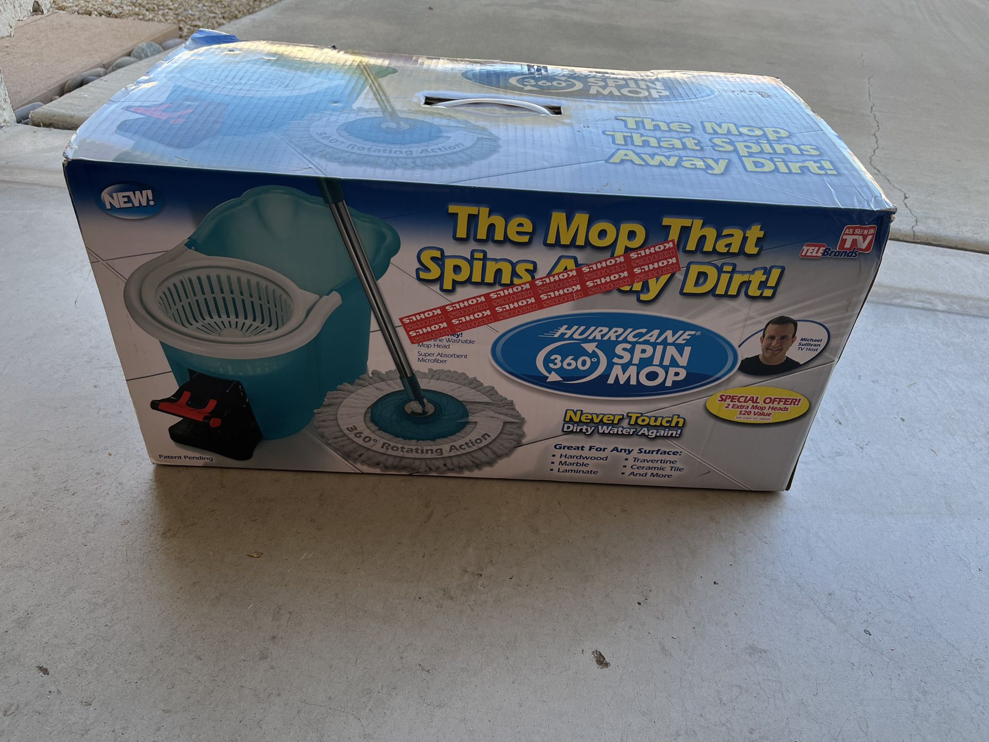 Brand New Mop And Scrubber