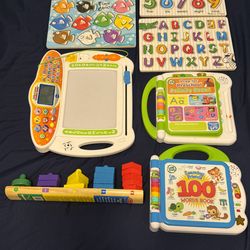 Leap Frog/Vtech/Melissa & Doug Toy Lot