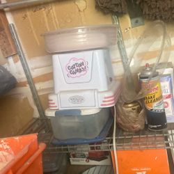 Cotton candy machine
