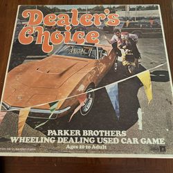 Dealers Choice Board Game 