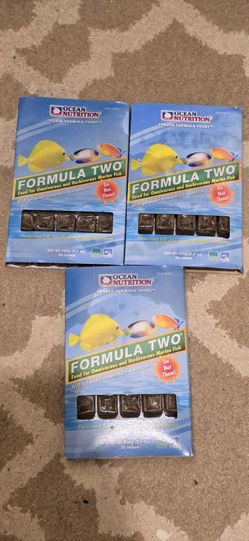 3 packs fish food ($20)
