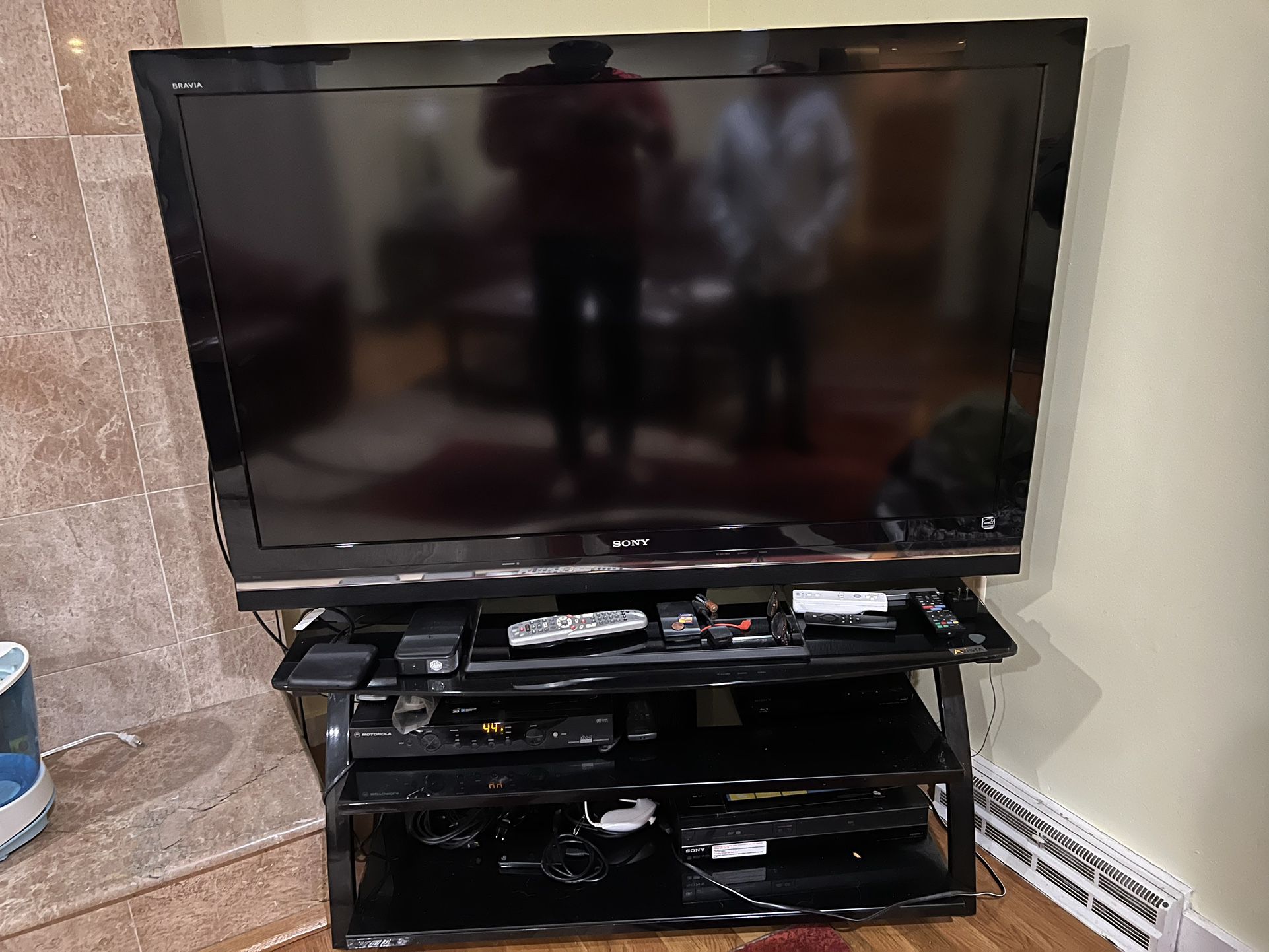 Sony TV And Stand For Sale