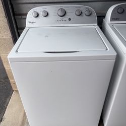 White Whirlpool Washer
