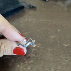 Stainless Steel Swirl Ring