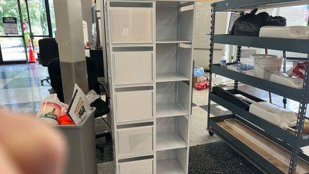 Metal shelf