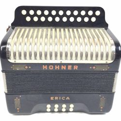 Hohner Erica Accordion Black